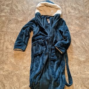 LLBean Plush Robe with Hood